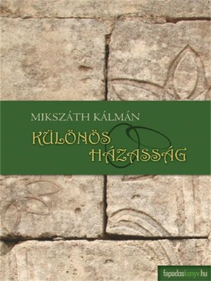 cover image of Különös házasság